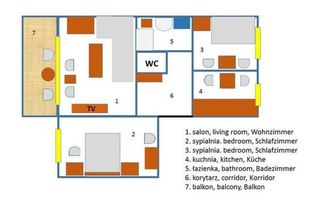 Apartamento Uno 6 Gdansk Exterior foto